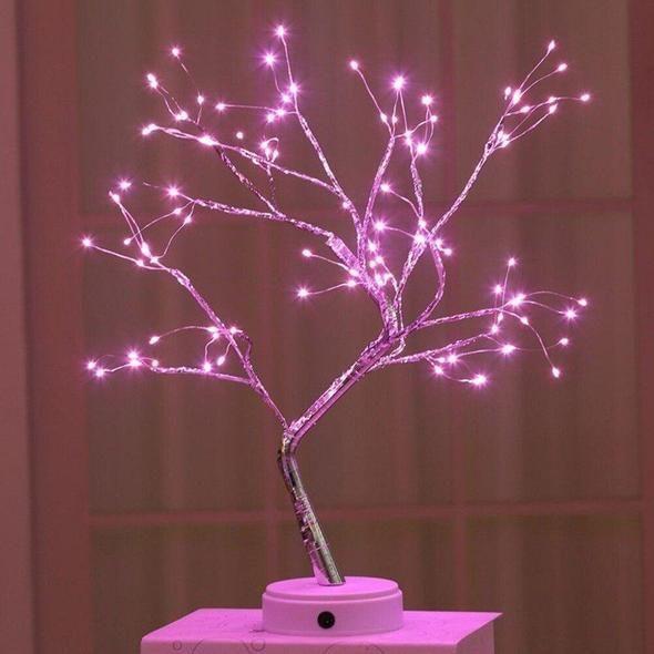 LED Boom Tafellamp met Flexibele Takken en Warm Wit Licht