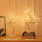 LED Boom Tafellamp met Flexibele Takken en Warm Wit Licht