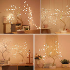 LED Boom Tafellamp met Flexibele Takken en Warm Wit Licht