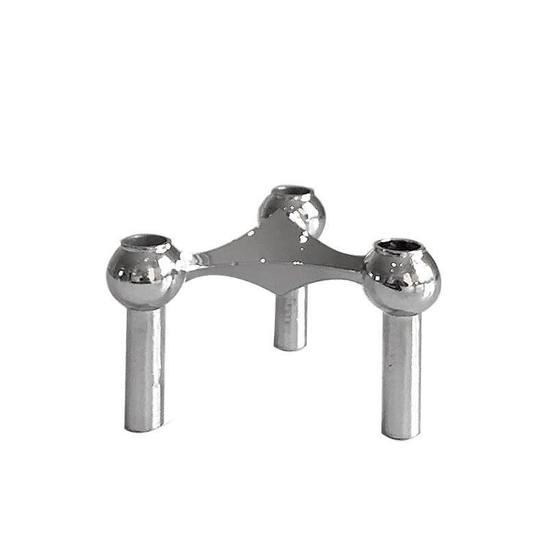Moderne Metalen Kandelaar Set Design Kaarsenhouder voor Tafel