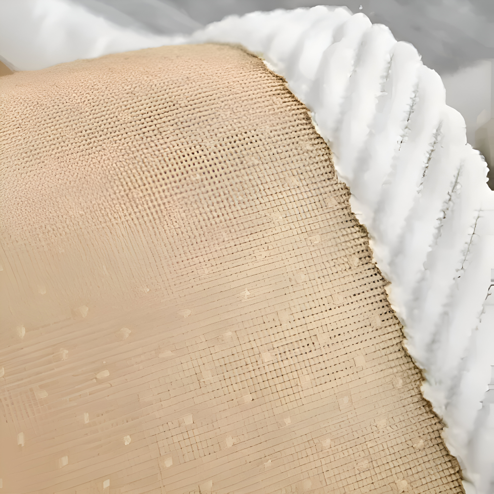 Antislip Chenille Bankhoes met Gestreept Design en Elastische Pasvorm