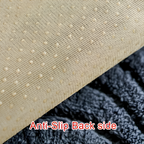 Antislip Velours Bankhoes met Geometrisch Patroon en Zachte Textuur
