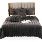 Pluche Fleece Deken met Extra Zachte Textuur en Luxe Design