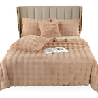 Pluche Fleece Deken met Extra Zachte Textuur en Luxe Design