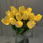 Tulp LED Tafellamp met Zacht Warm Licht en Draagbaar Design