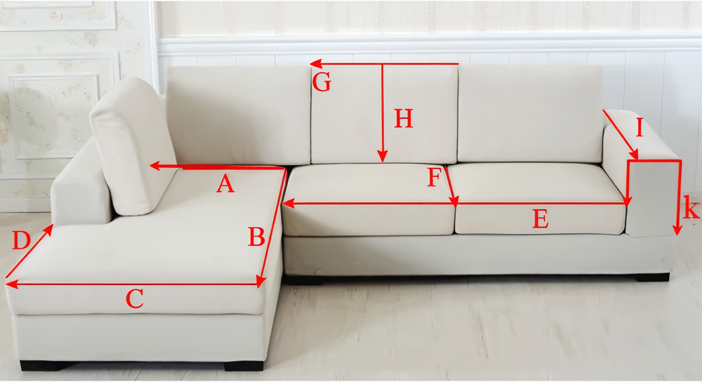 Antislip Bankhoes met Structuurstof en Effen Design