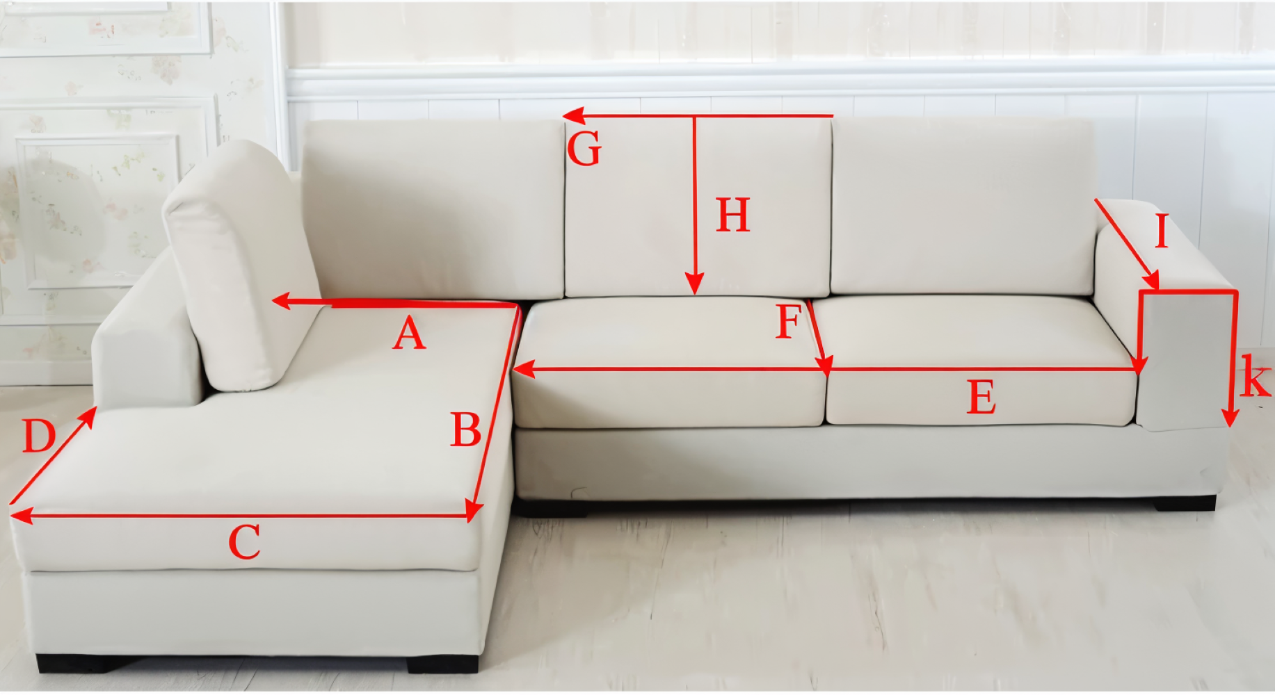 Antislip Bankhoes met Structuurstof en Effen Design