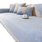 Antislip Bankhoes met Structuurstof en Effen Design