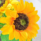 Zonnebloem Tafellamp met Oplaadbare LED Verlichting